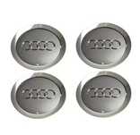 4 Centros de Rodas NOVAS Audi A8, S8, A6, S6 - 145mm