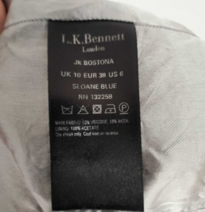 Піджак укорокений L.K Bennett London жакет S