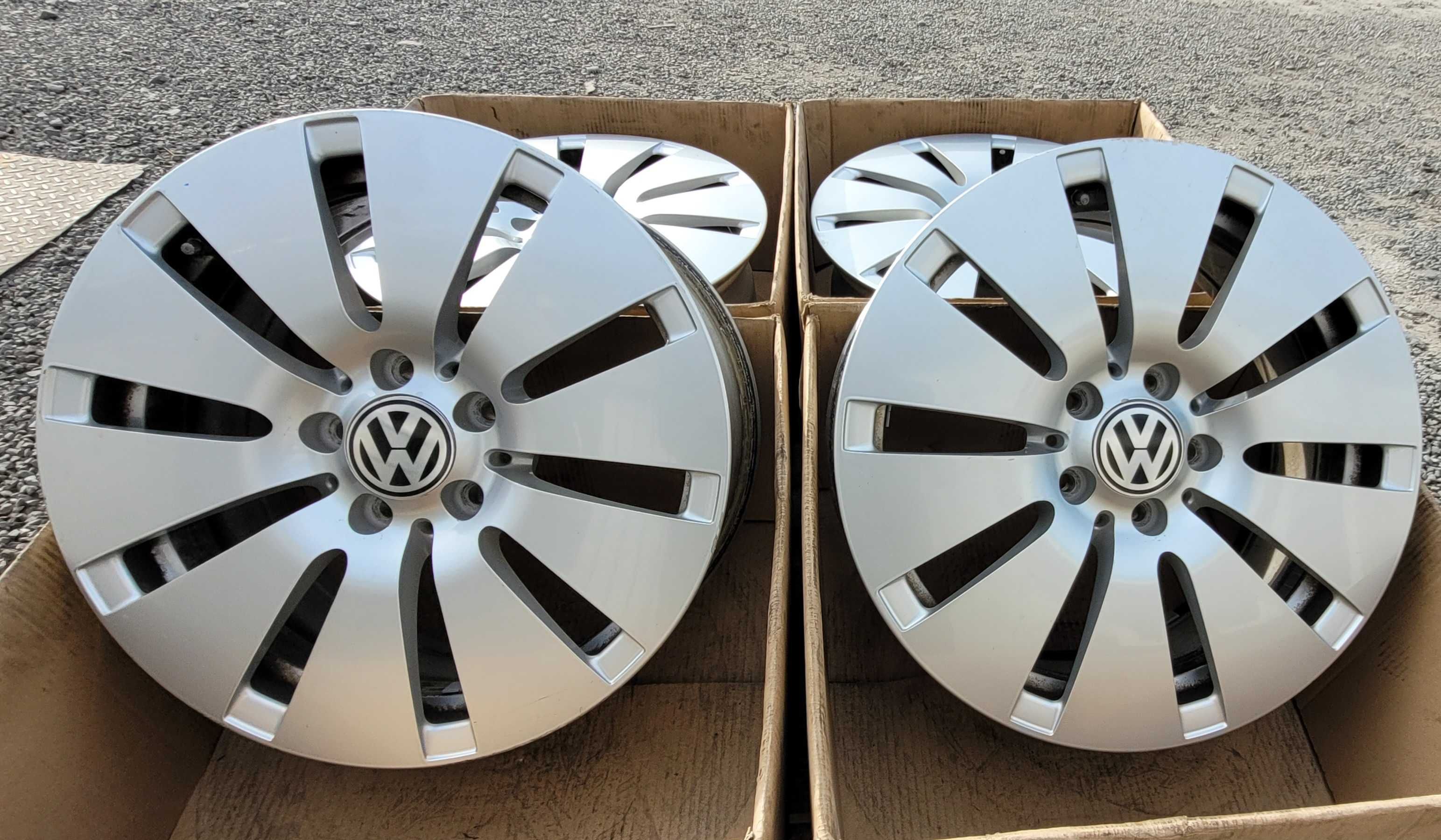 Felgi aluminiowe Alu Alufelgi VW - 17 cali 5x112 7.5J ET40 ø66.6
