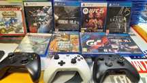 Stellar blade ps5, avatar ps5, ufc 5 ps5, resident evil ps4, gt7 ps4
