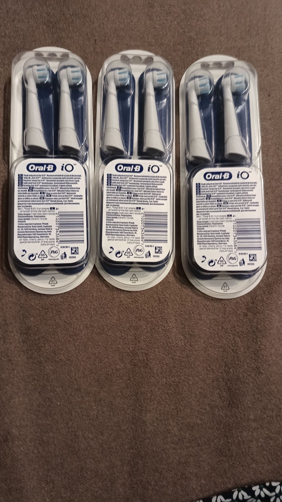 Końcówki do szczoteczek Oral-B iO Gentle care  3 opakowania