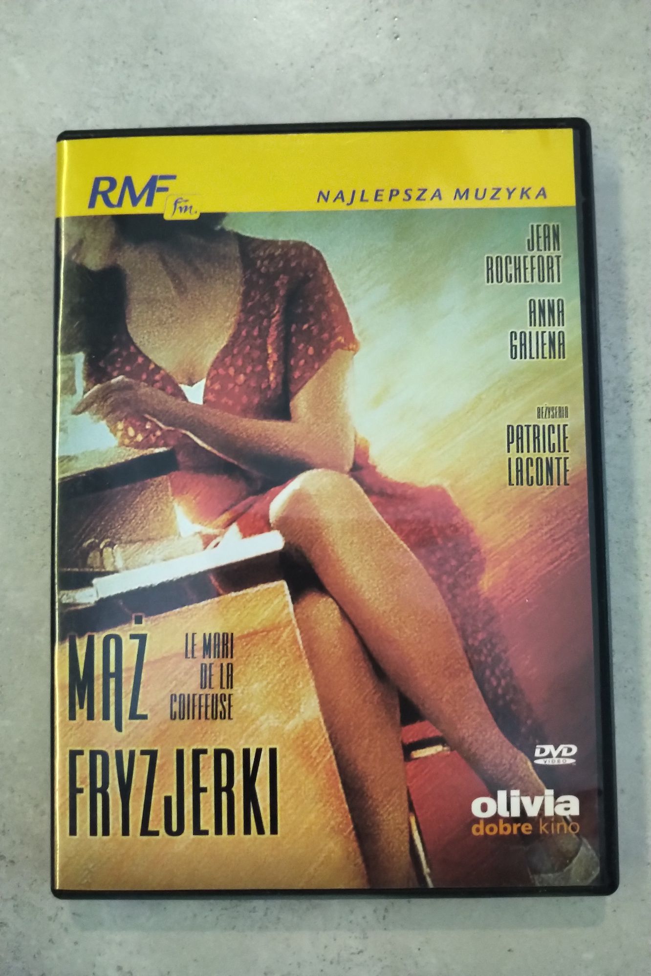 Mąż fryzjerki Patricie Laconte dvd plyta film