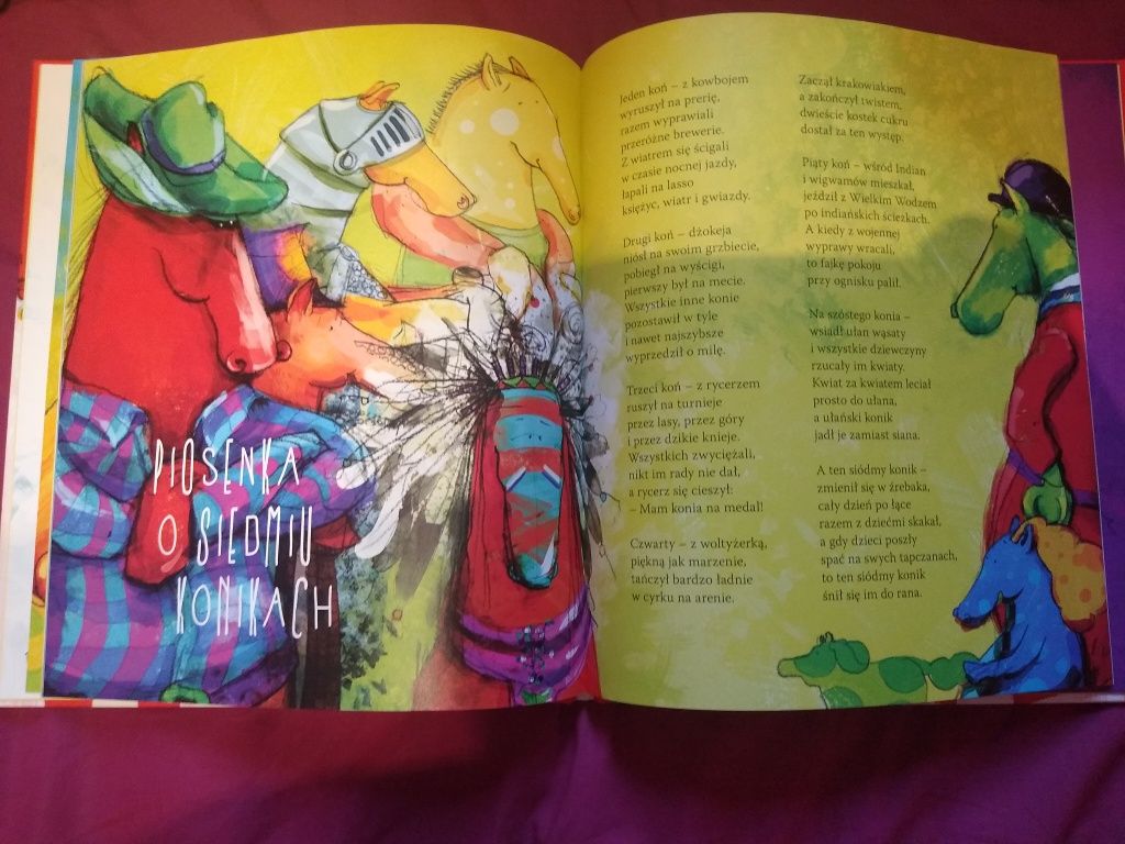 W kraju patataju książka Wandy chotomskiej wiersz o koniach