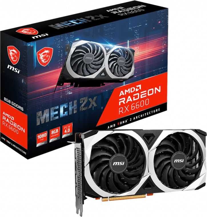 Karta graficzna | RX 6600XT 8GB GDDR6 | MSI MECH  | TOP!