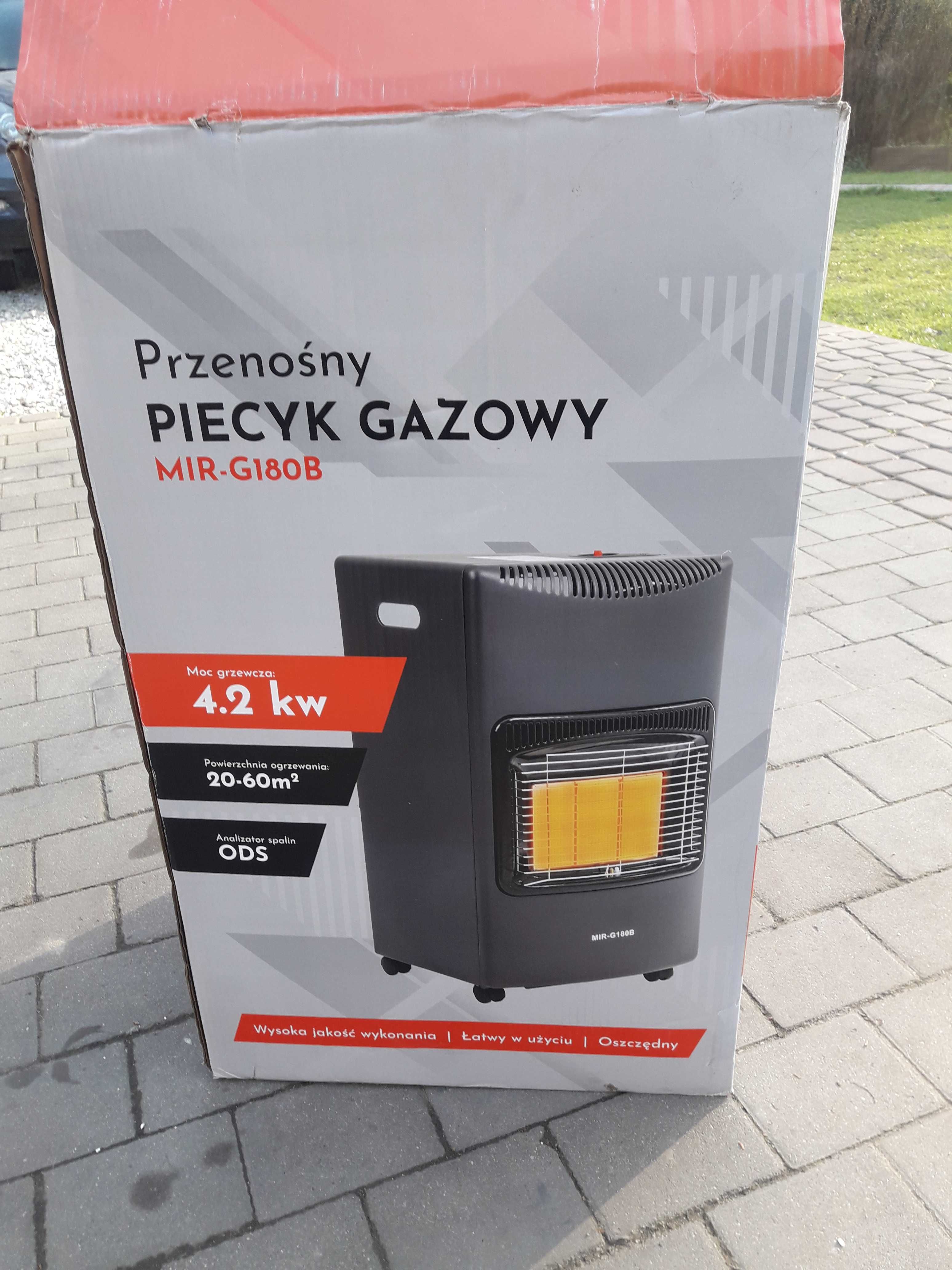 Piecyk gazowy mało uzywany.