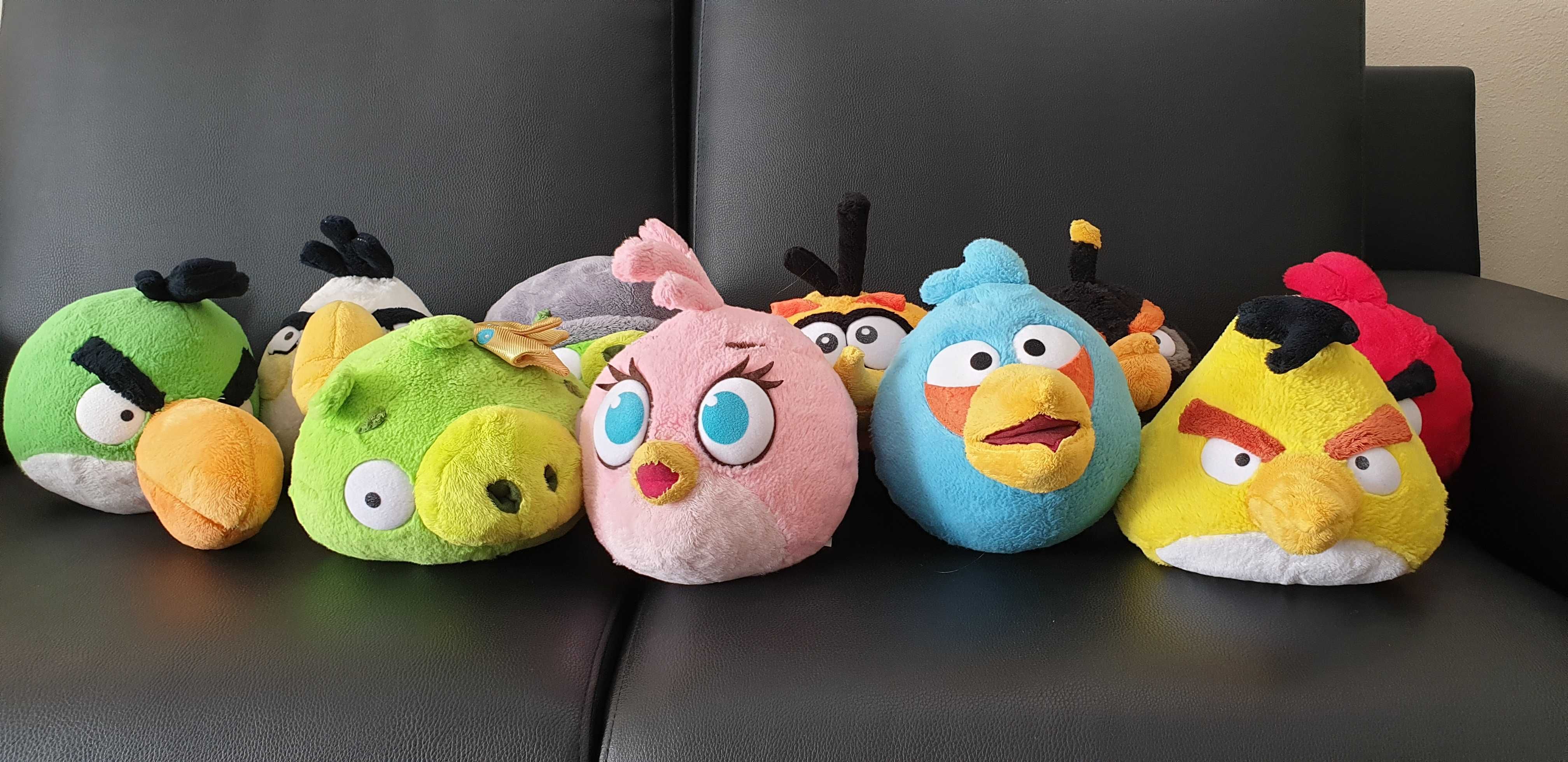 Coleção Completa Peluches Angry Birds - NOVOS