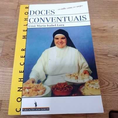 vendo livro Doces conventuais irmã Maria Isabel Lora