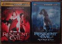 Resident Evil 1, 2 - filmy Video CD