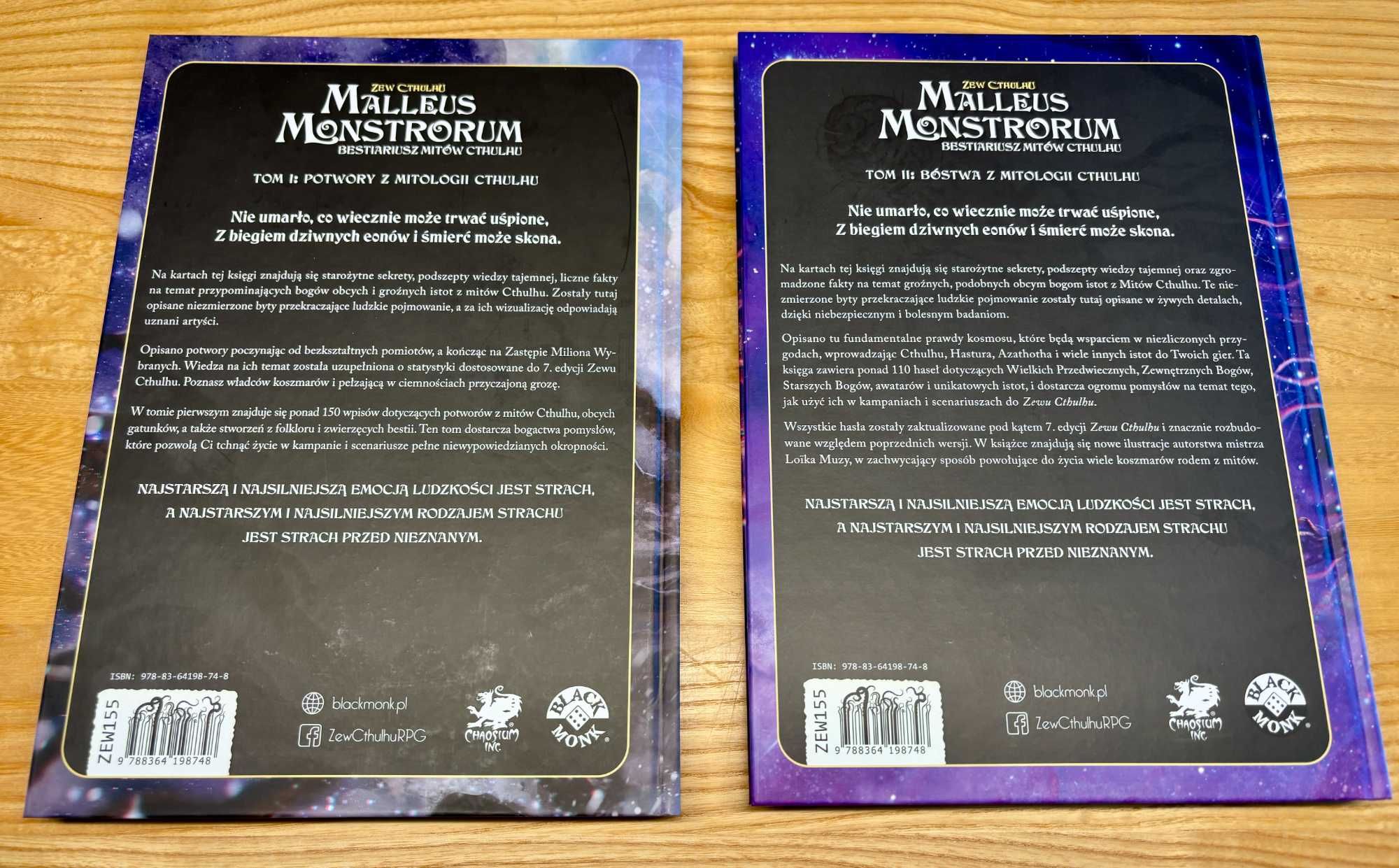 Zew Cthulhu: Malleus Monstrorum - tom 1 i 2