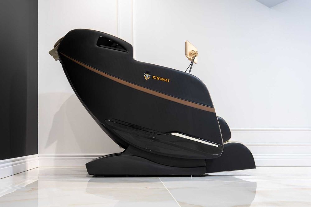 FOTEL Masażu 8D LCD BlueT Pilot EKRAN Salon fryzjerski kosmetyczny NEW