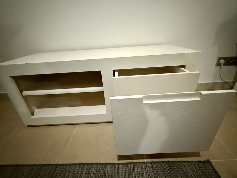 Movel TV Branco 120 x 50 x 45