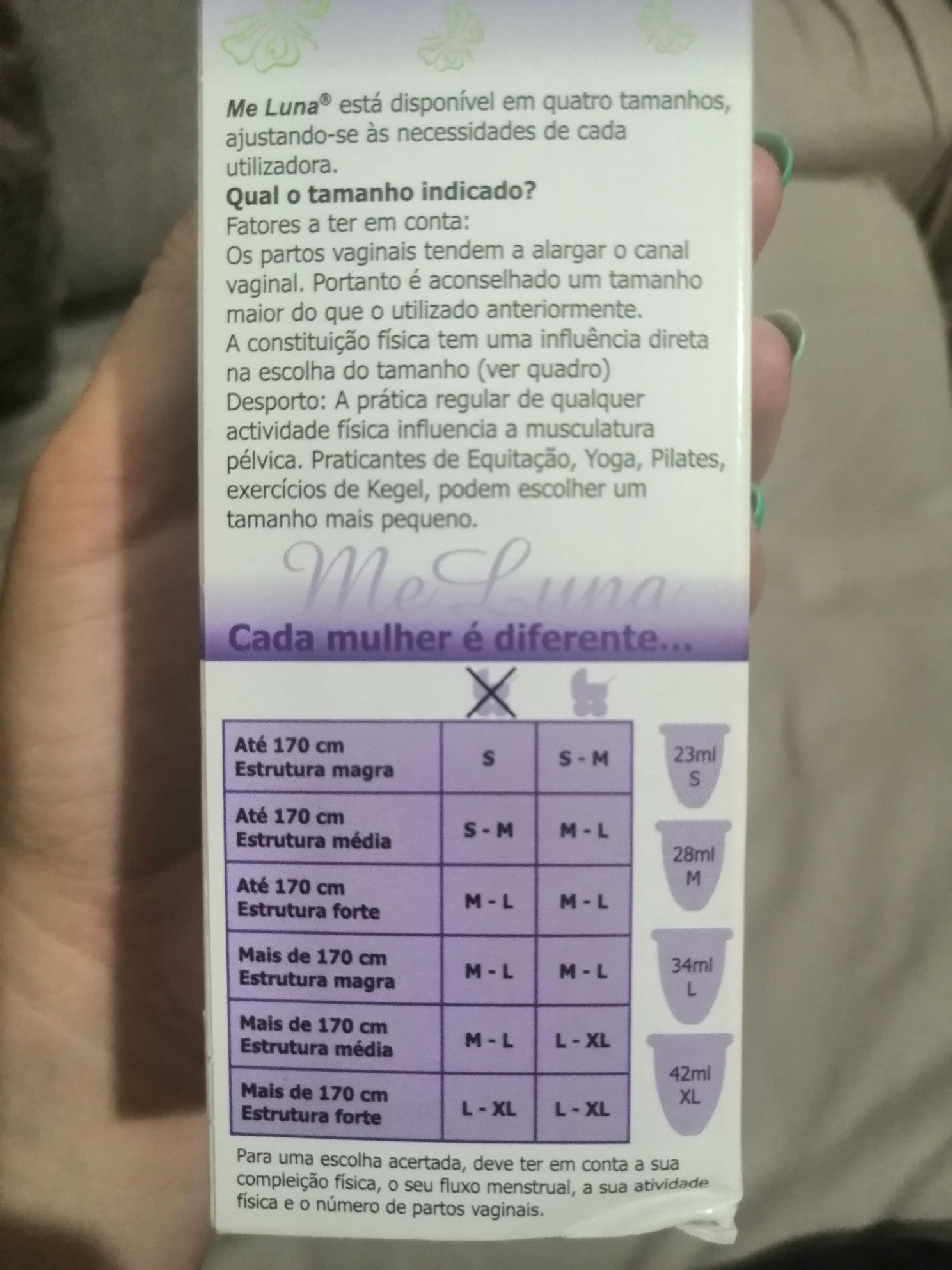 Copo menstrual novos