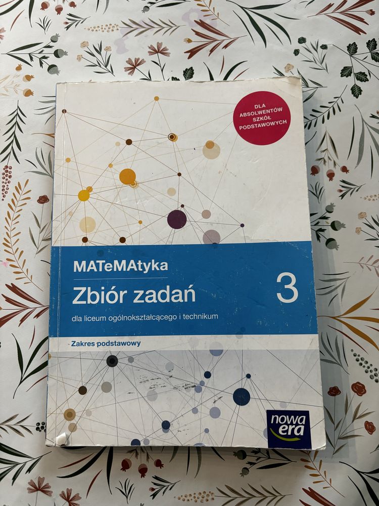 Zbiór zadań matematyka 3 Nowa Era