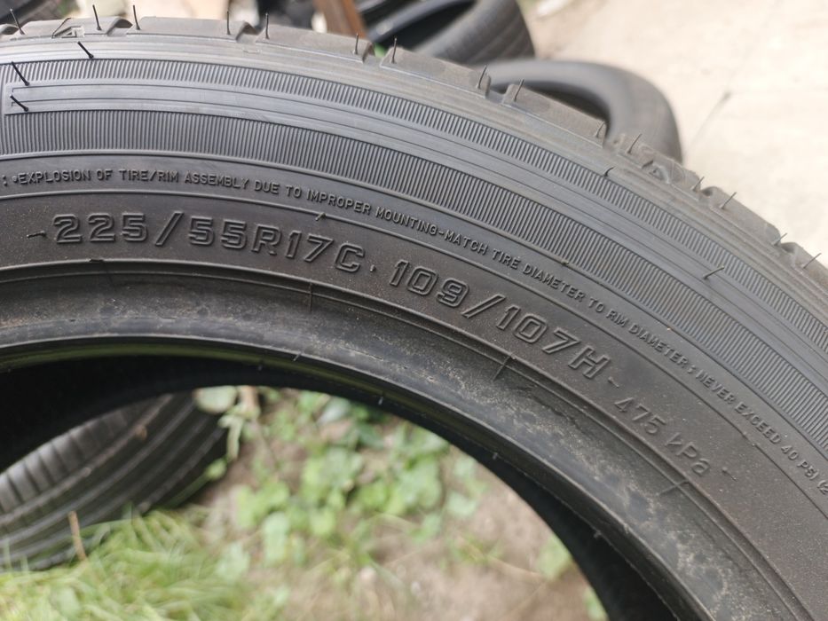Nowe opony letnie 225/55/17c Falken 2 sztuki 25r