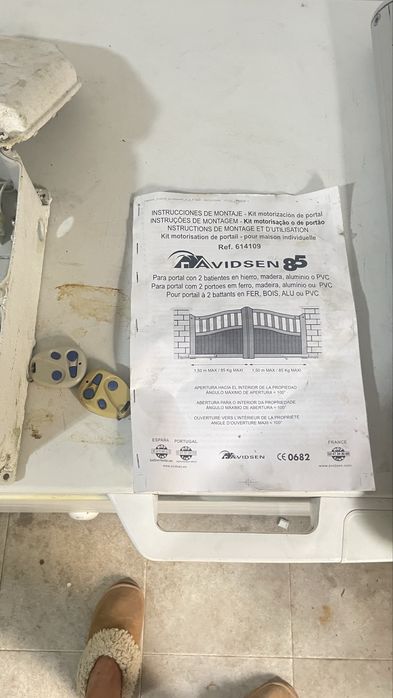 Automatismo de portao Avidsen