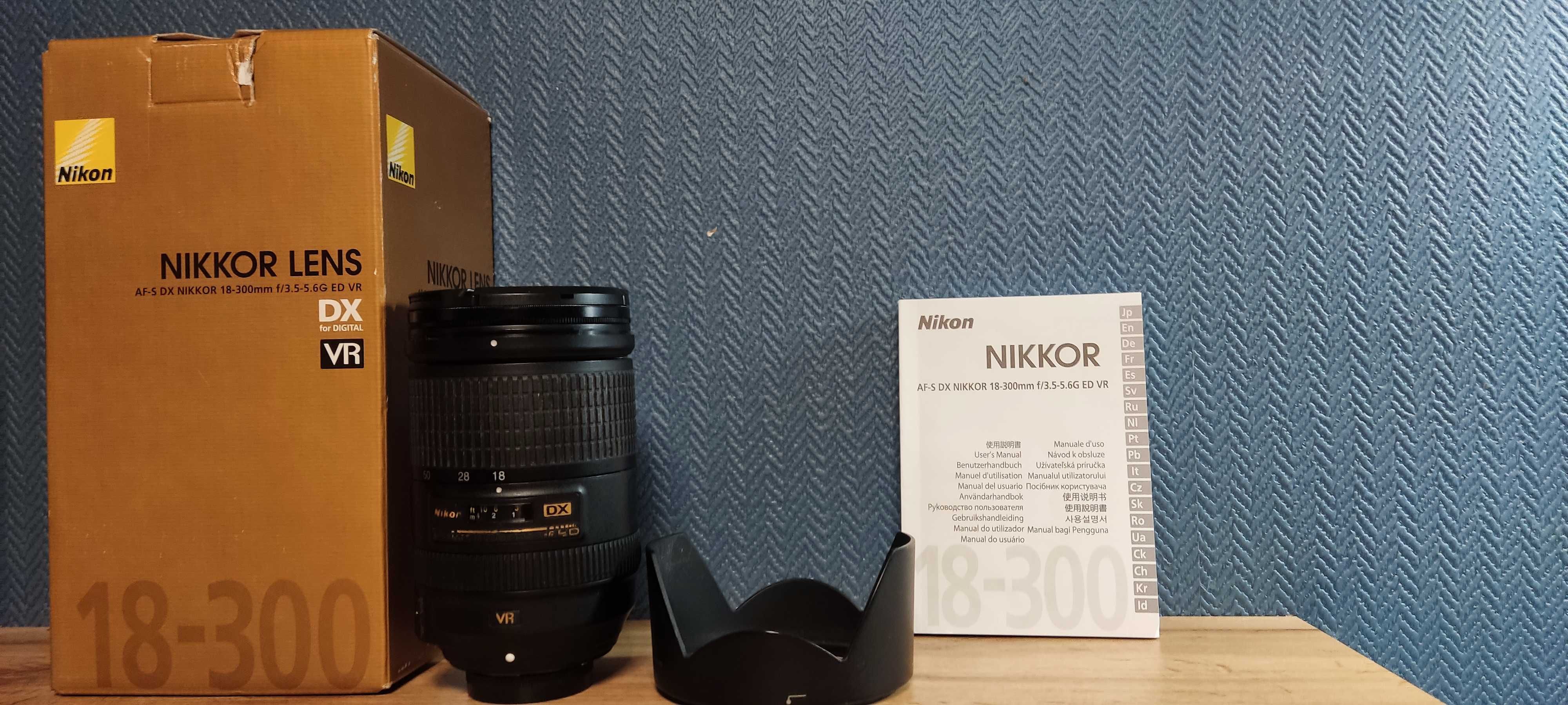 Nikon Nikkor 18-300mm f/3.5-5.6G ED VR AF-S DX