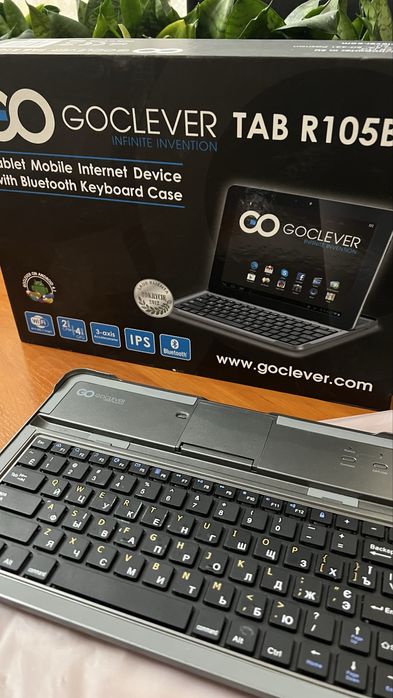 Планшет+клавіатура GO GOCLEVER TAB R105BK