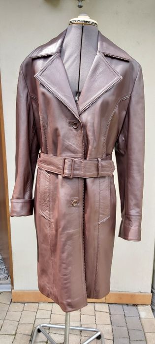 Płaszcz skórzany