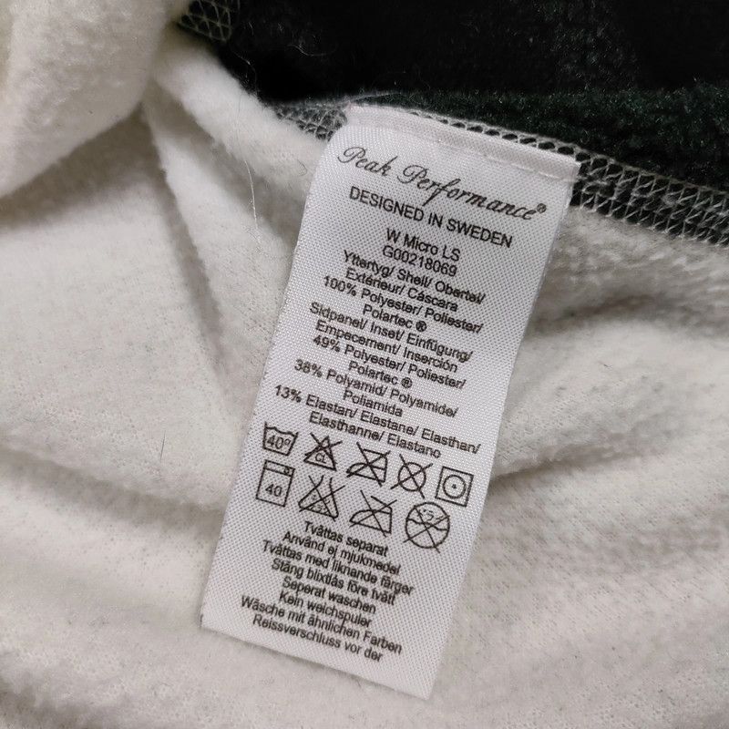 PEAK PERFORMANCE Polar Damski Logowany Zip r. S