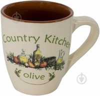 Чашки  country kitchen olive на 350млл
