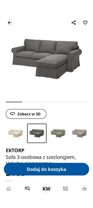 Sofa Ektorp ikea