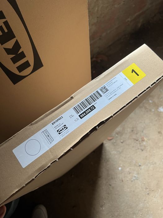 Vitrina, branco, 80x190 cm