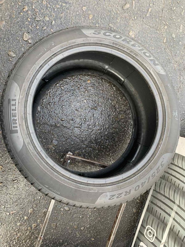 Шини 325/40 R22 Pirelli зима 2022 рік,6 мм