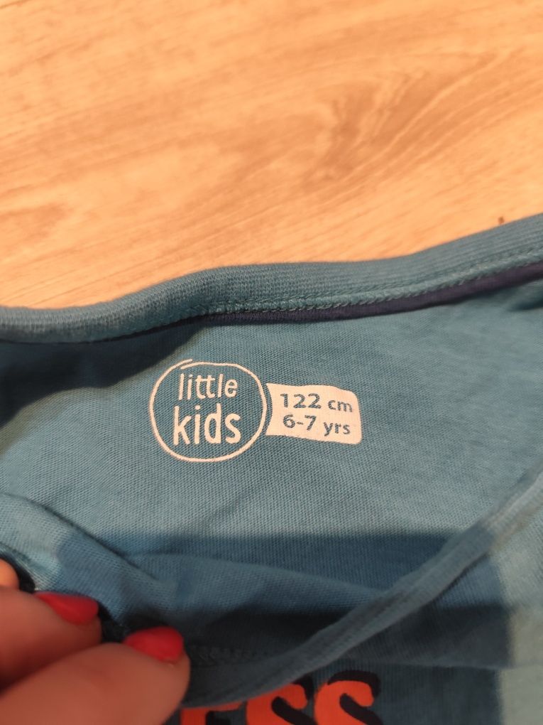 5 koszulek na krótki rękaw r 122/128