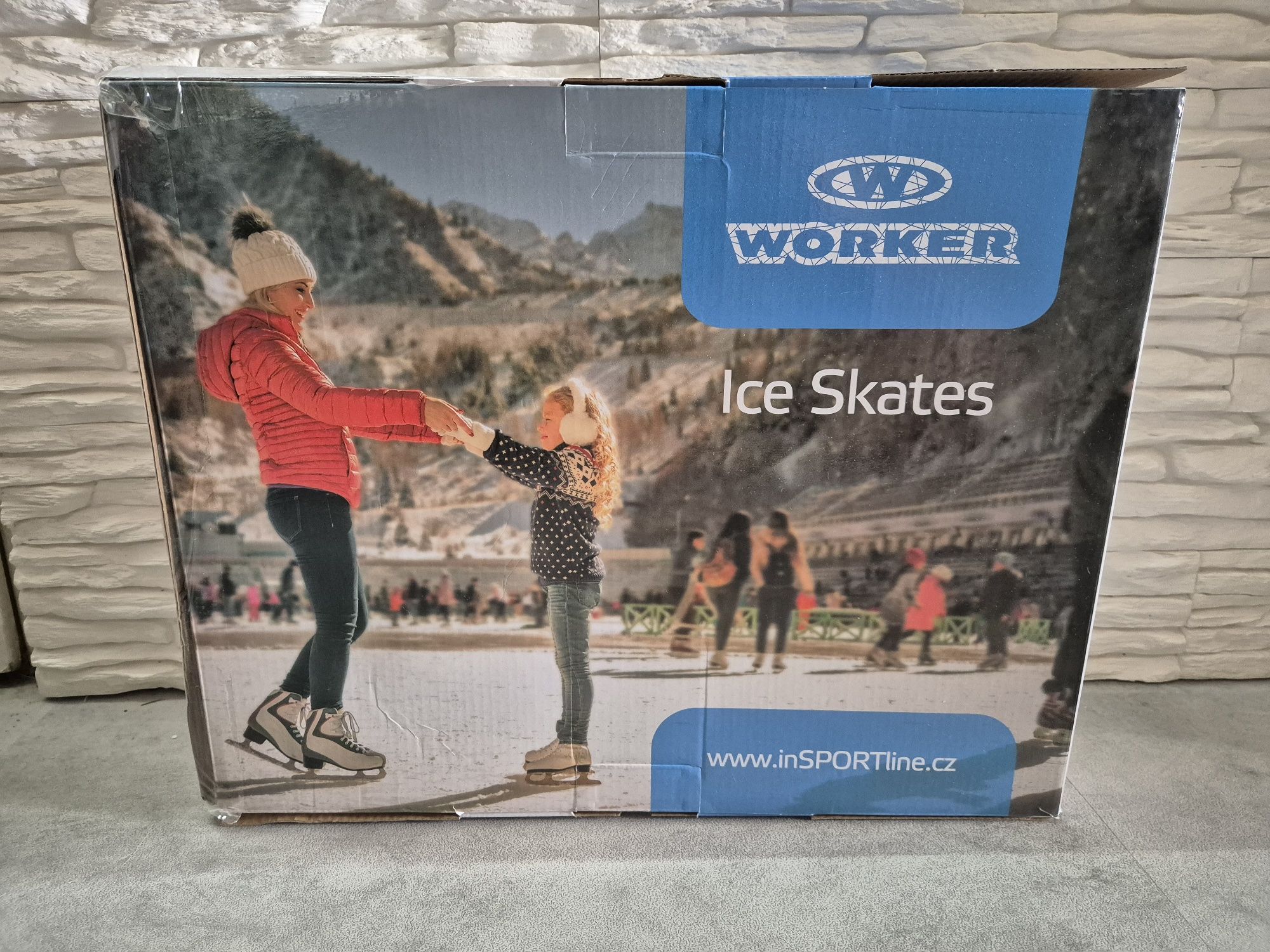 Łyżwy rekreacyjne WORKER Niorto Black R. 37-41 DWIE SZTUKI