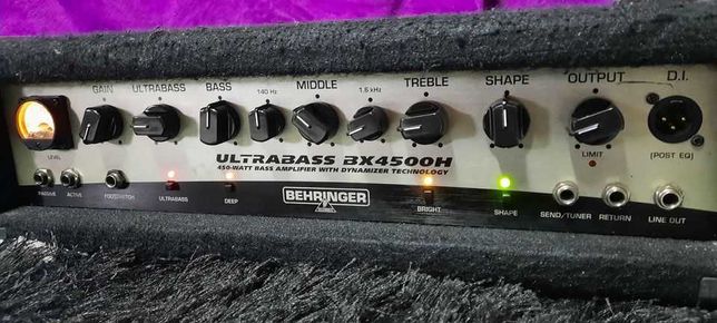 Behringer Ultrabass BX4500H - 450W Bass Amplifier Dynamizer Technology