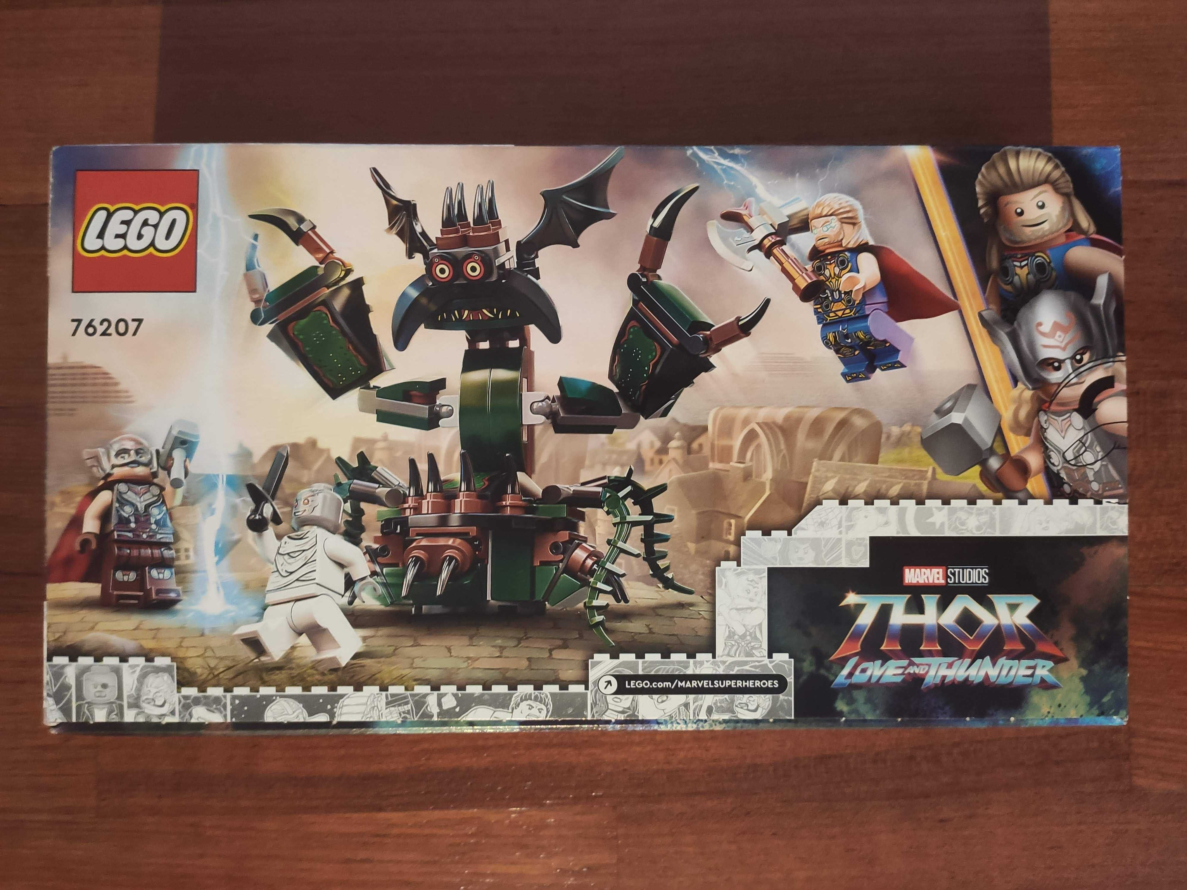 Lego Marvel Spiderman Thor Groot