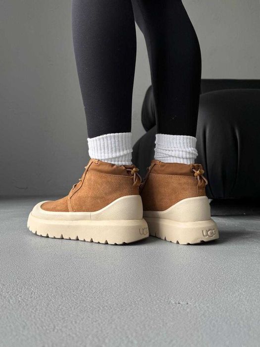 Ботинки UGG Neumel Weather Hybrid Chestnut 36-45 Натур Замша! Купить!