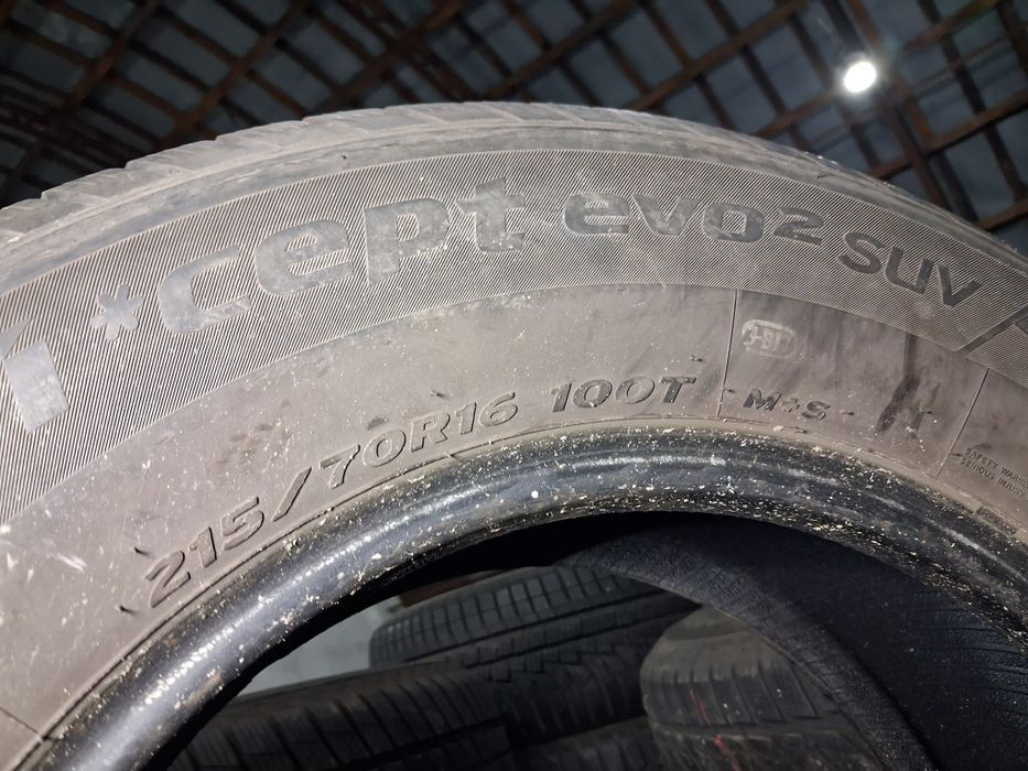 Шини б/у зима 215/70-R16 Hankook Winter Isept EVO 2 комплект