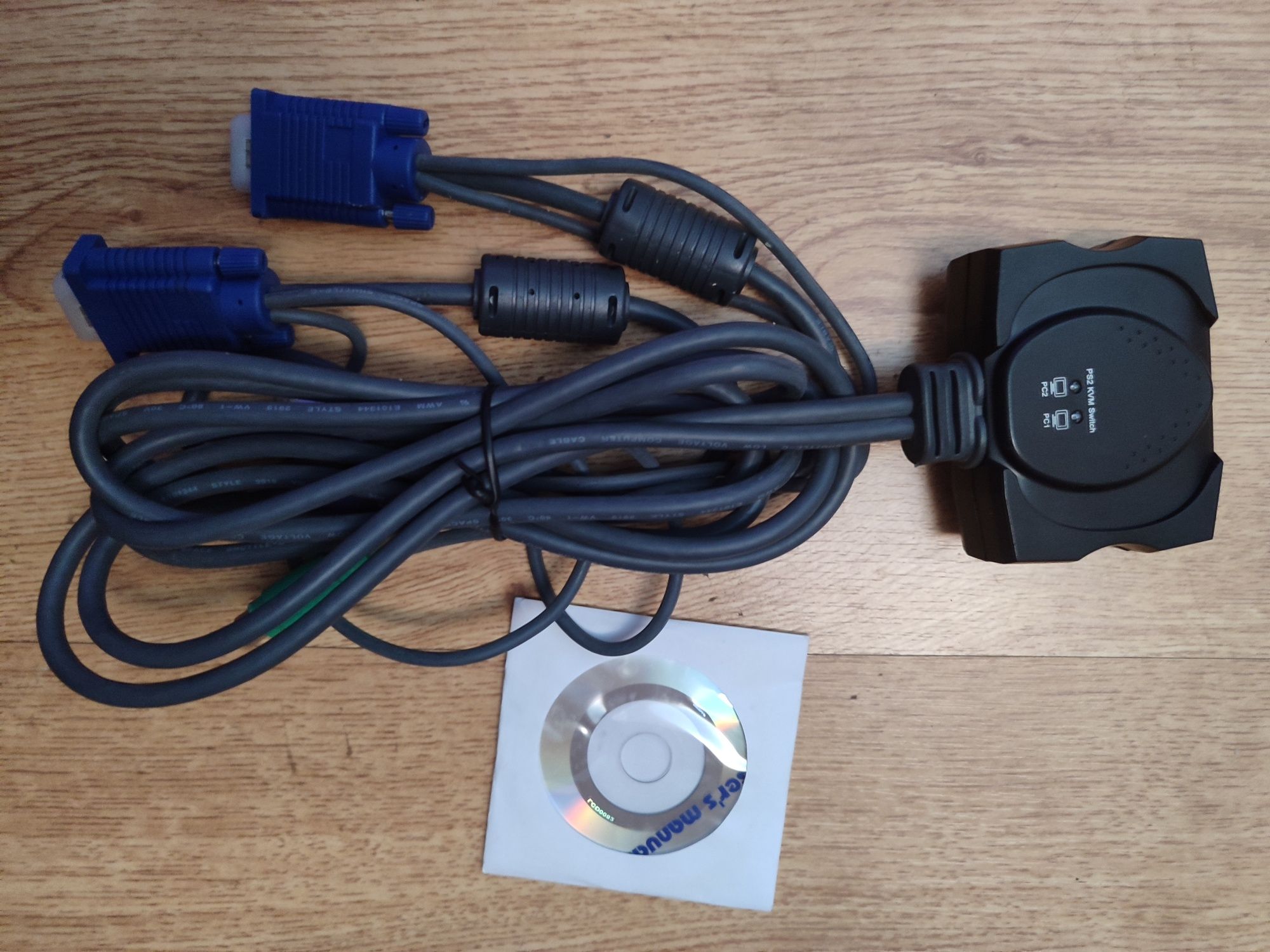 Vendo controlador 2 computadores , 1 VGA