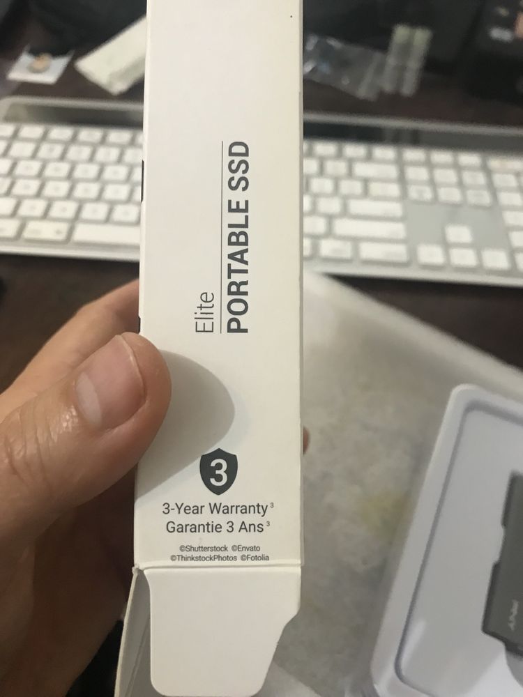 Usb 3.1 ssd 480gb pny elite портативний ссд
