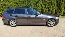 Drzwi prawe przednie tylne BMW E91 kolor A22/7 sparkling graphite M