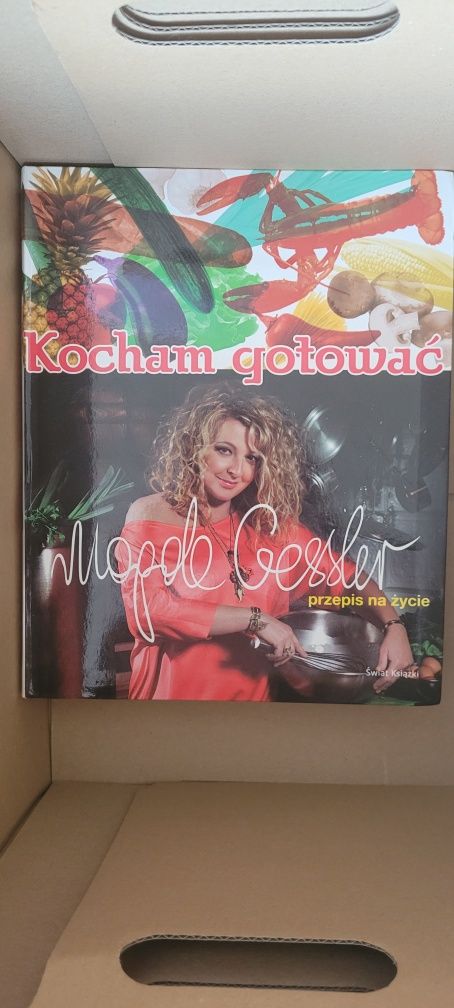 Książka "kocham gotować" Magda Gessler