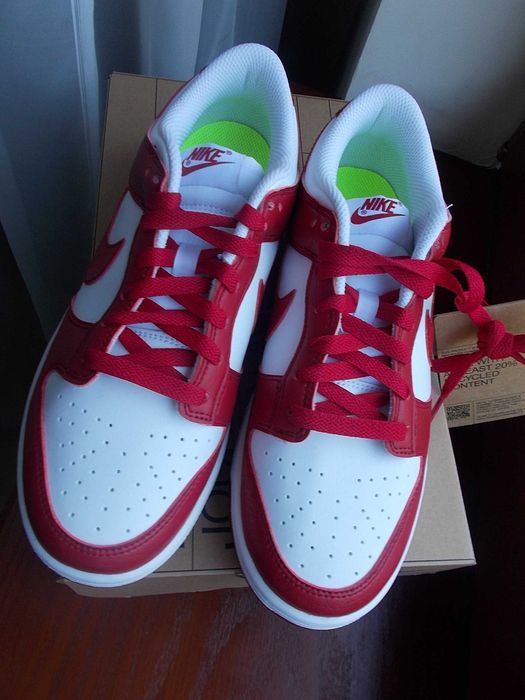 (r. 40) Nike Dunk Low Next Nature White Gym Red (W) DN1431,-101