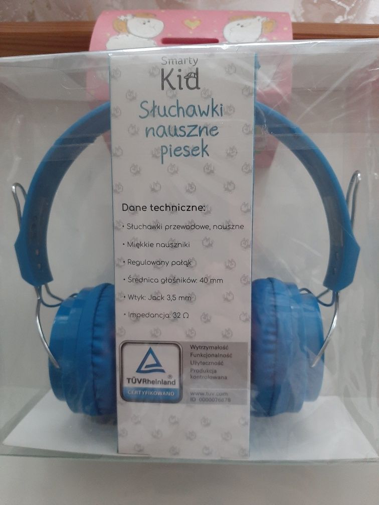 Nowe słuchawki nauszne dla dziecka
