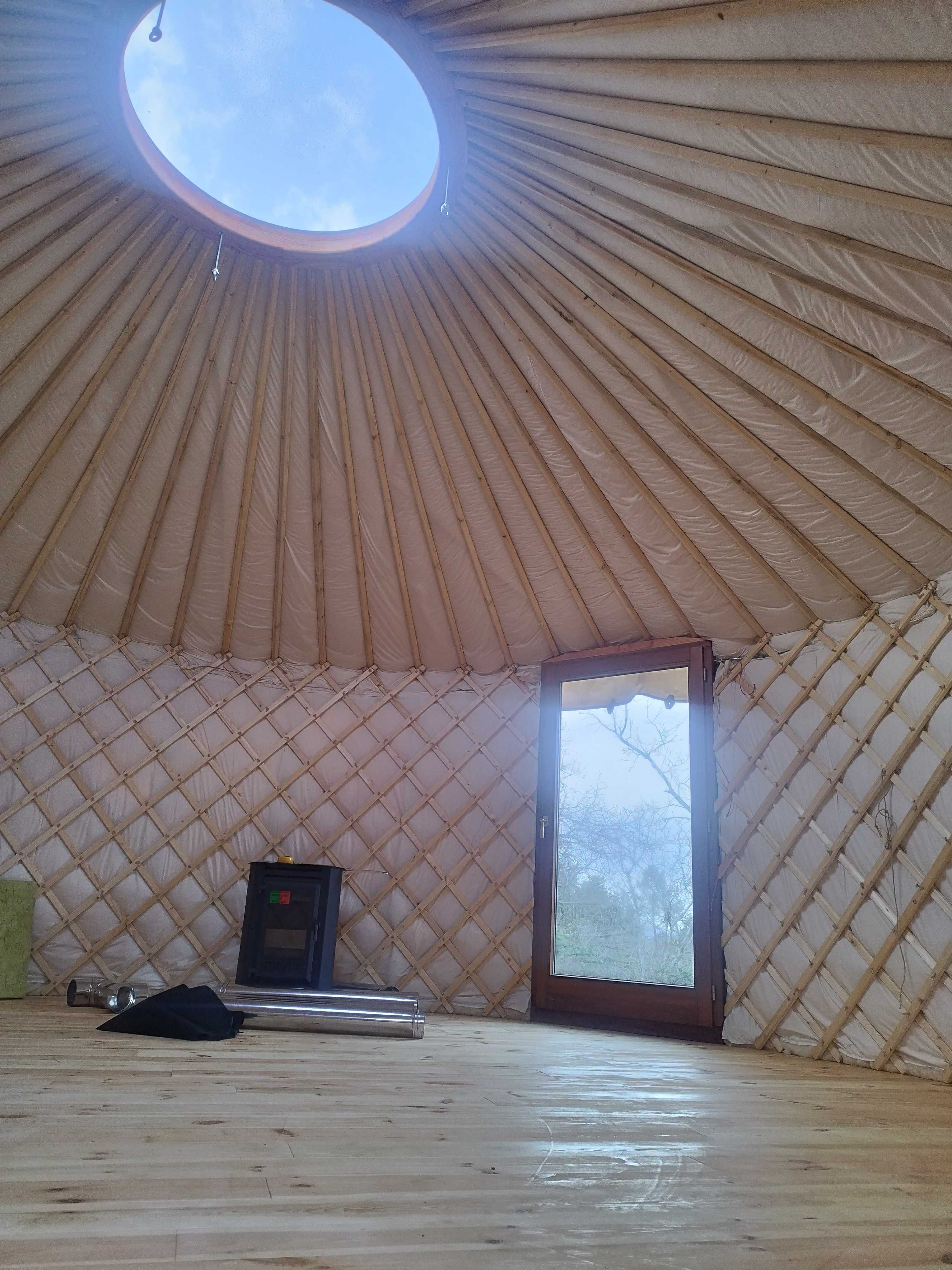 Yurta moderna ecológica! 6m - novo!
