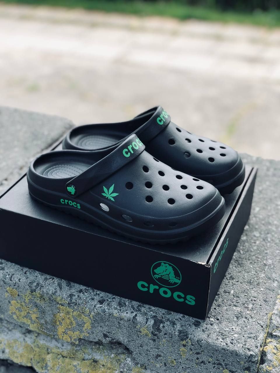 Чоловічі шльопанці сабо Crocs Rastafari крокси
