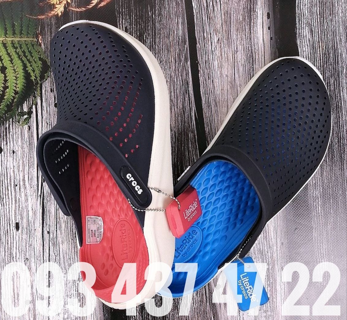 Crocs Крокси LiteRide Original Чоловіч Крокси і Усі розміри і у наявно