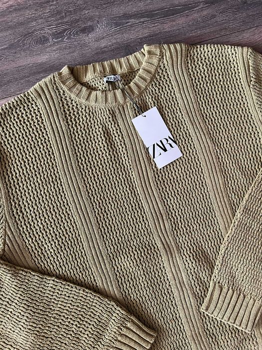Трикотажний светр Zara (р. L-XL)