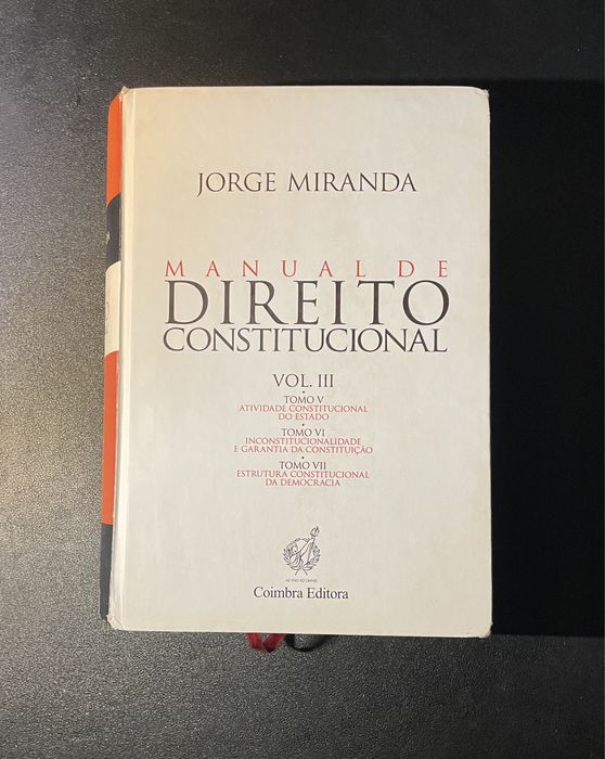 Manual de Direito Constitucional - Volume III - Jorge Miranda