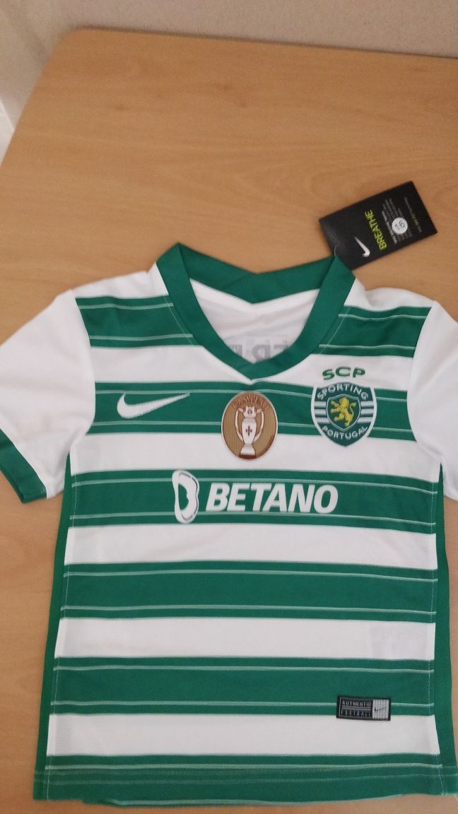 Camisola criança oficial Sporting clube Portugal