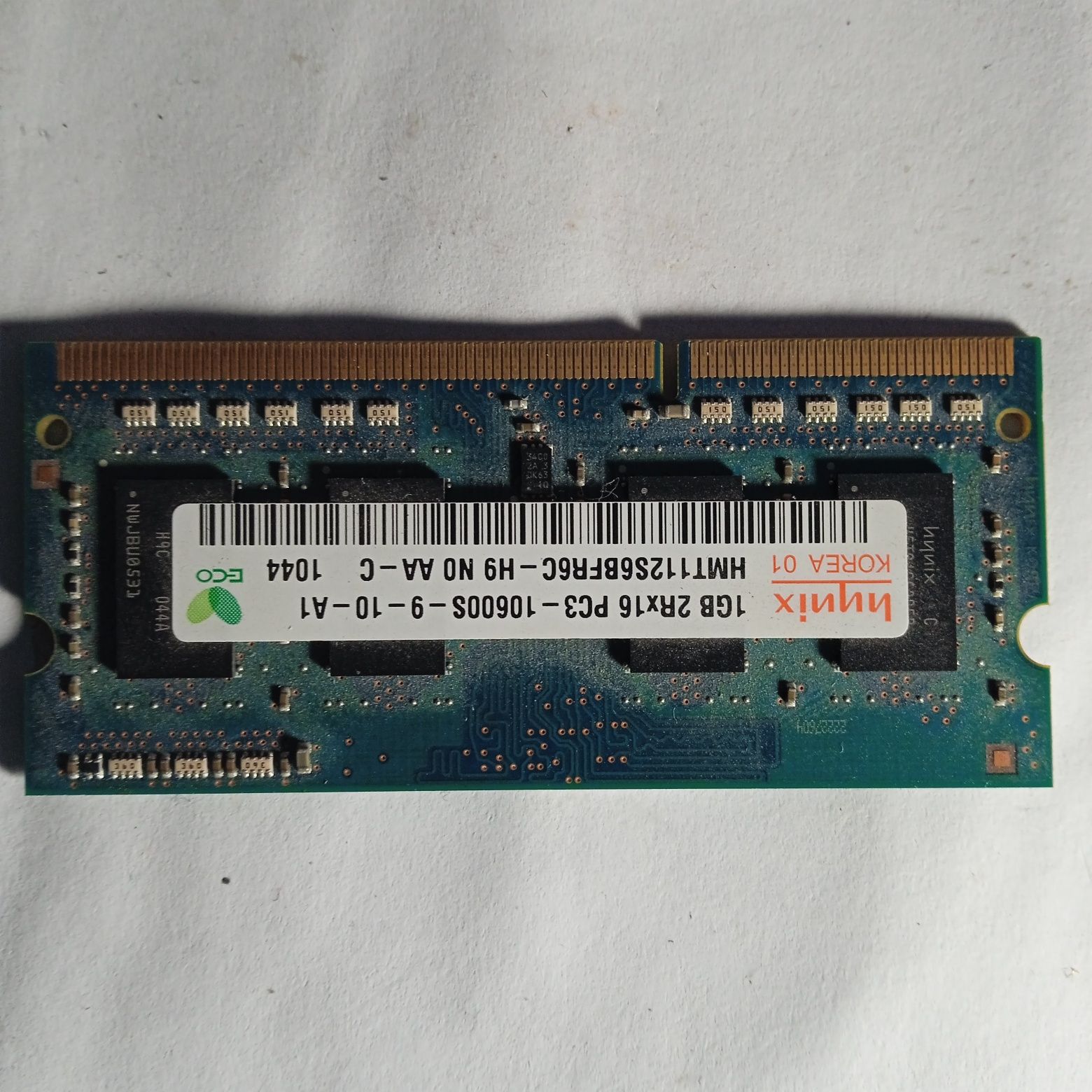 Оперативка ноутбук ddr3  1,2,4гб.