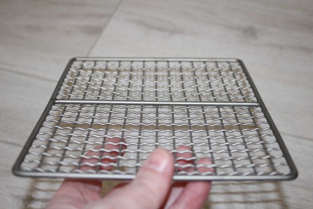 Титанова решітка гриль сітка для гриля на мангал, барбекю багаття