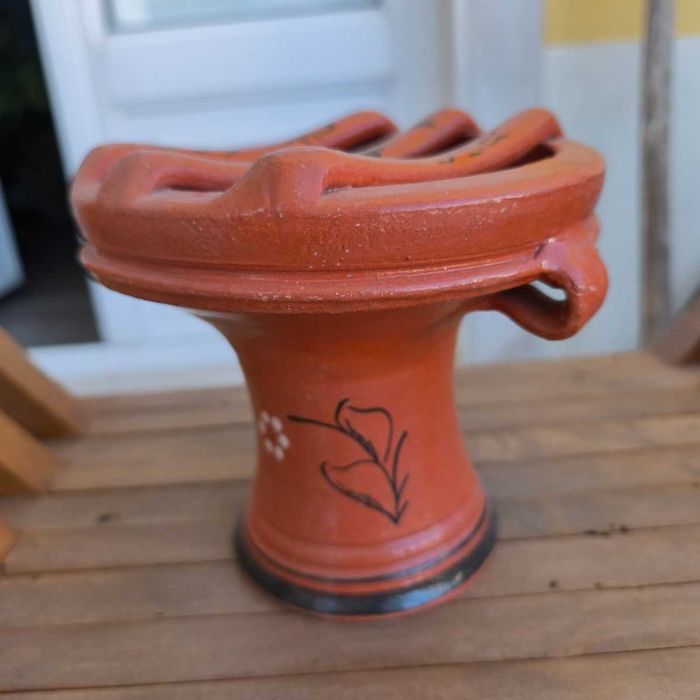 Rústico Assador de Chouriço Vintage