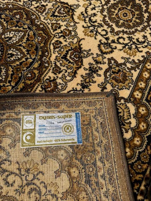 Dywan wełniany kaszmirowy wzór perski Tabris Super 350x250 gal 8 tys