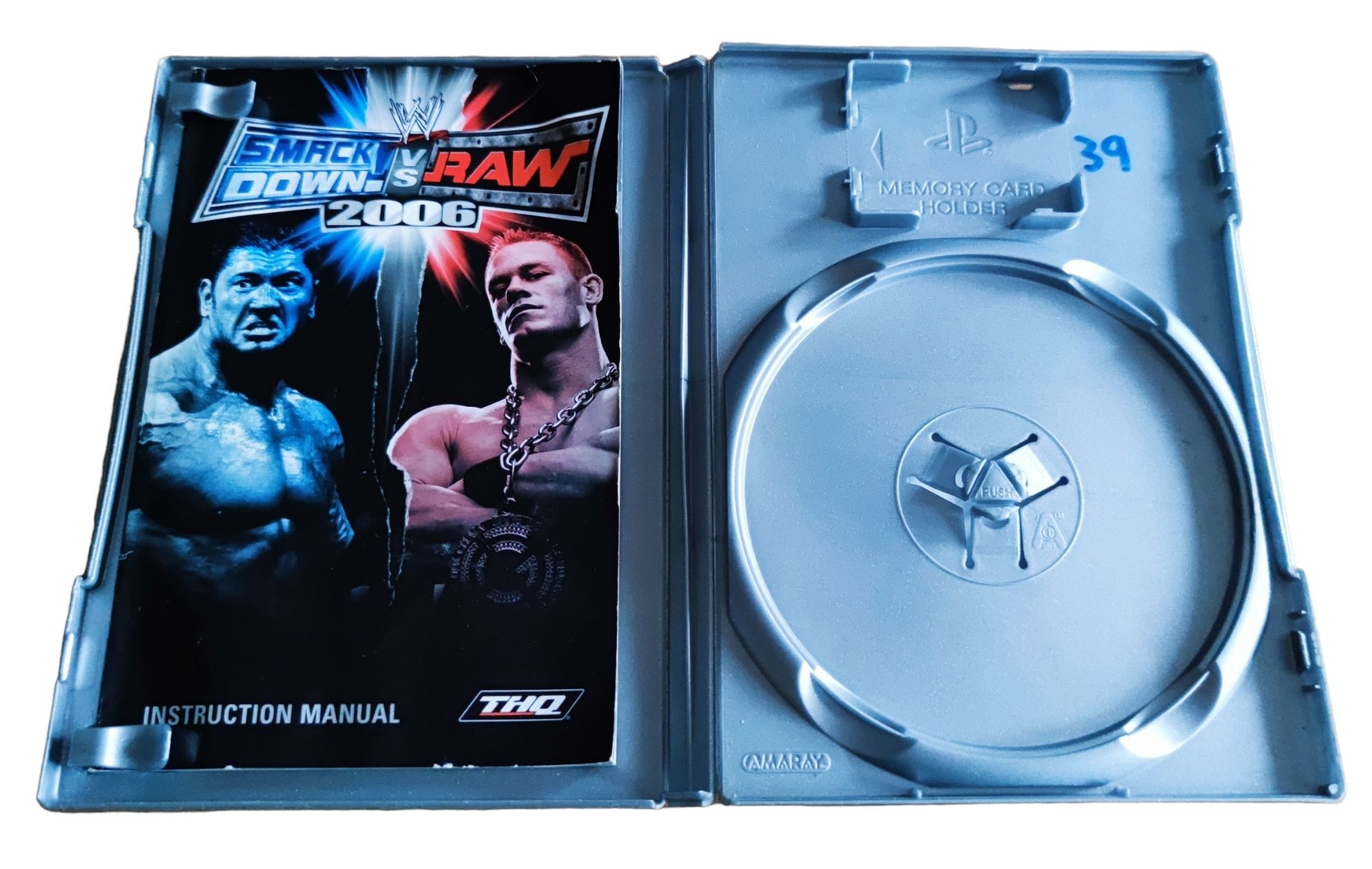Pudełko WWE SmackDown! vs. Raw 2006 PlayStation 2 (PS2)